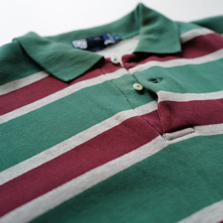 ［L］Big Polo_90s vintage_polo shirt
