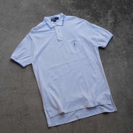［L］POLO SHIRT_MADE IN Bolivia_90s vintage_no.5