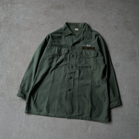［16 (1/2)］USARMY Olive Green Shirts_Cotton 100_no.12