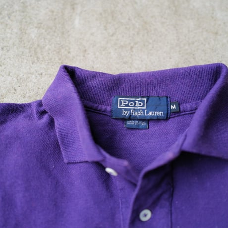 ［M-L］POLO SHIRT_MADE IN USA_80-90s vintage_no13