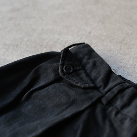 [W37 L32] Super Black_VINTAGE POLO CHINO 2tuck Pants_no.17
