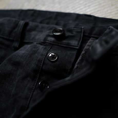 7月25日発売 [anytee classics] Military Wide Trousers_Faded Black