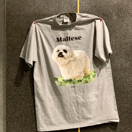 DOG TEE/ONEITA body M & L/anytee original