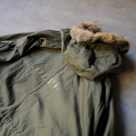 ［L］m48 parka with stencil