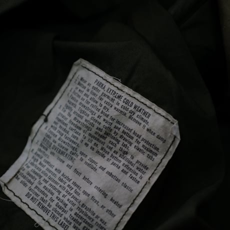 ［M］m65 parka_Mini tag model_fullset_deadstock_no.2