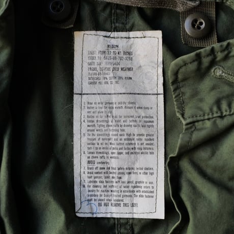［M］m65 parka_1983 model