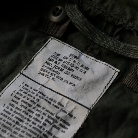 ［M］m65 parka_deadstock_no.114