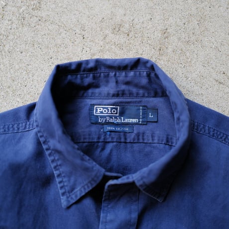 ［L］POLO CHINO SHIRT by Ralph Lauren_90s vintage