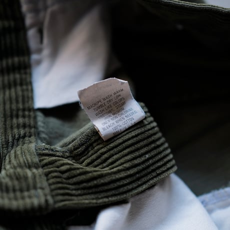 [W33 L30] VINTAGE POLO CORDUROY 2tuck PANTS_no.3