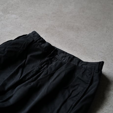 [W34 L30] Super Black_VINTAGE POLO CHINO 2tuck Pants_no.3