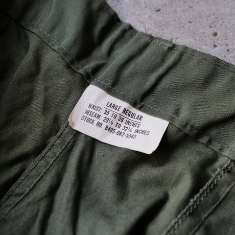 ［L-Regular］USARMY Jungle Fatigue Pants_3rd_deadstock_no.34