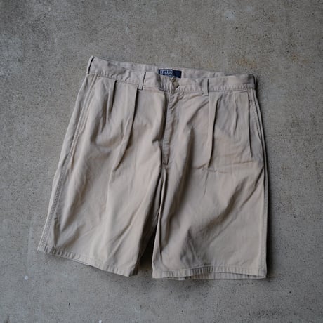 [W36] POLO CHINO SHORTS 2tuck_90s vintage