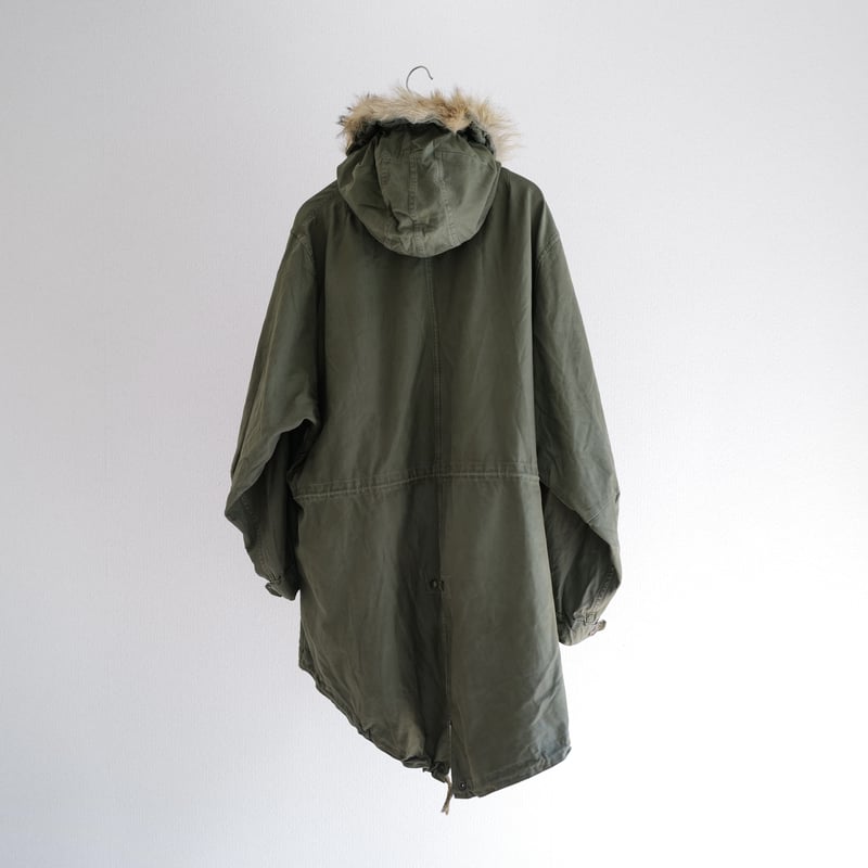 迷彩 切り替え military parka Original British Army Middle Parka - Size 8 - AAC History
