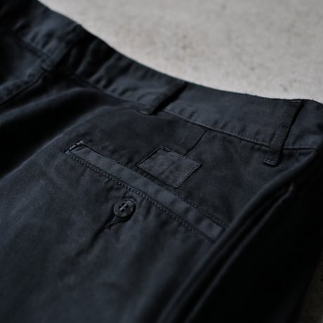 [W35 L32] Super Black_VINTAGE POLO CHINO 2tuck Pants_no.5