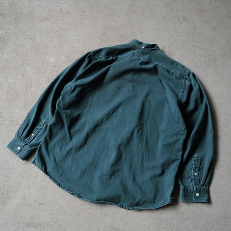 ［XL］PIGMENT DYED SHIRT_J.CREW _80-90s vintage_no.12