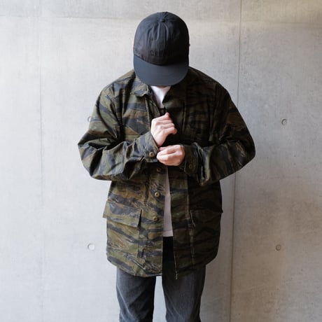 ［M & L］B.D.U. Jacket_Tiger Camo_deadstock