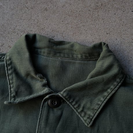 ［XXL (17 1/2)］USARMY Olive Green Shirts_Cotton100_no.6