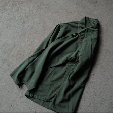［XL fit］USARMY Olive Green Shirts_First model_no.10