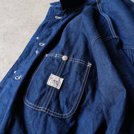 ［L］RRL Denim Coverall _90s vintage_deadstock