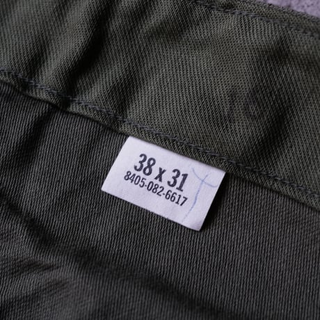［38×30］USARMY OG-107 Trousers_deadstock