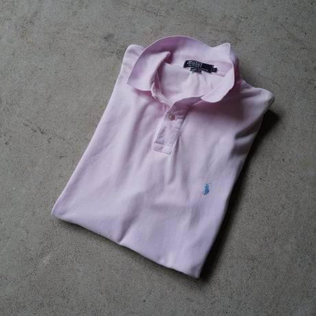 ［L TALL］POLO SHIRT_MADE IN USA_80-90s vintage