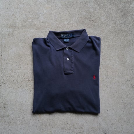 ［L］POLO SHIRT_MADE IN USA_80-90s vintage_no.9