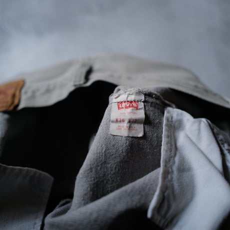[W36 L31] Levi's 501_Greige_90s