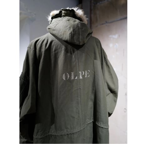 ［L］m48 parka with stencil
