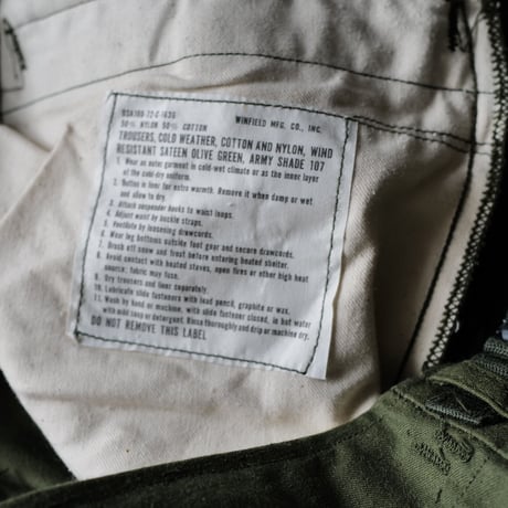 ［S-Short］USARMY M-65 Trousers_deadstock_no.3