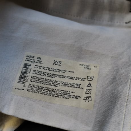 ［W38 L30］Vintage Black Pants_Dickies 874 made in USA_deadstock_no.6