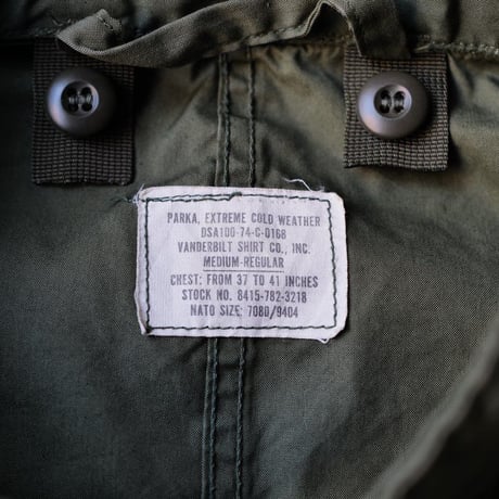 ［M］m65 parka_Mini Tag Model