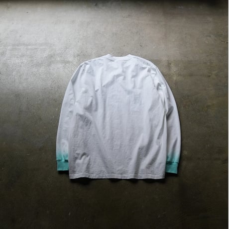 9月26日再販 [anytee classics] Dip Dyed Long Tee_Mint
