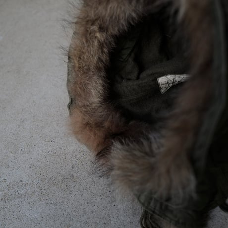 ［Free size］m51_first model_coyote fur hood_no.5