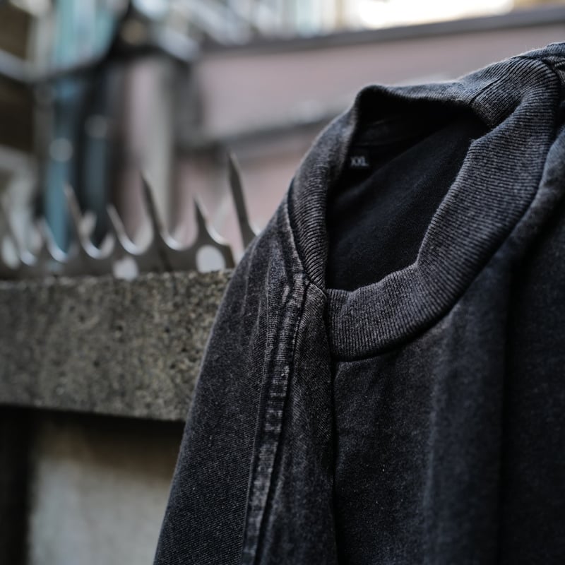 ジャケット・アウター Super Black\" Shrink MA-1_BlackRib anytee Super Black