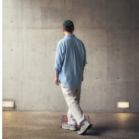 ［M］BIG SHIRT by Ralph Lauren_chambray_90s vintage_no.13