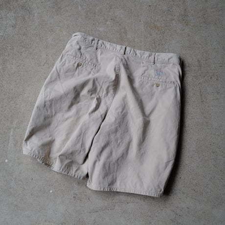 [W38] POLO CHINO SHORTS 2tuck_80-90s vintage_no.3