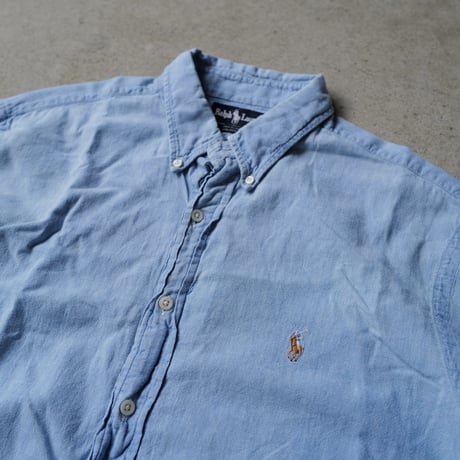 ［XL］USA Button Down Shirt by Ralph Lauren_chambray_80-90s vintage_no.3