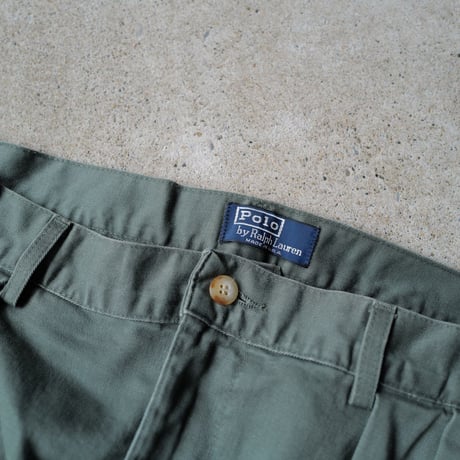 [W35 L30] POLO CHINO PANTS 2tuck_80-90s vintage_no.15