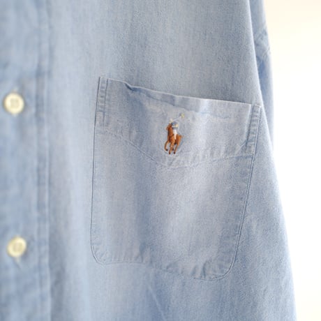 Big Shirt_90s vintage_ chambrayshirt