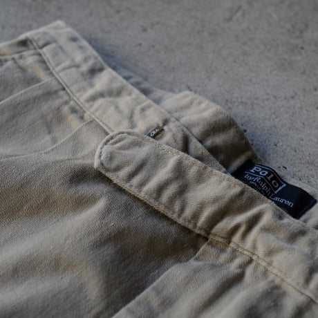 [W36 L30] VINTAGE POLO Gurkha Pants_Military Color_no.10