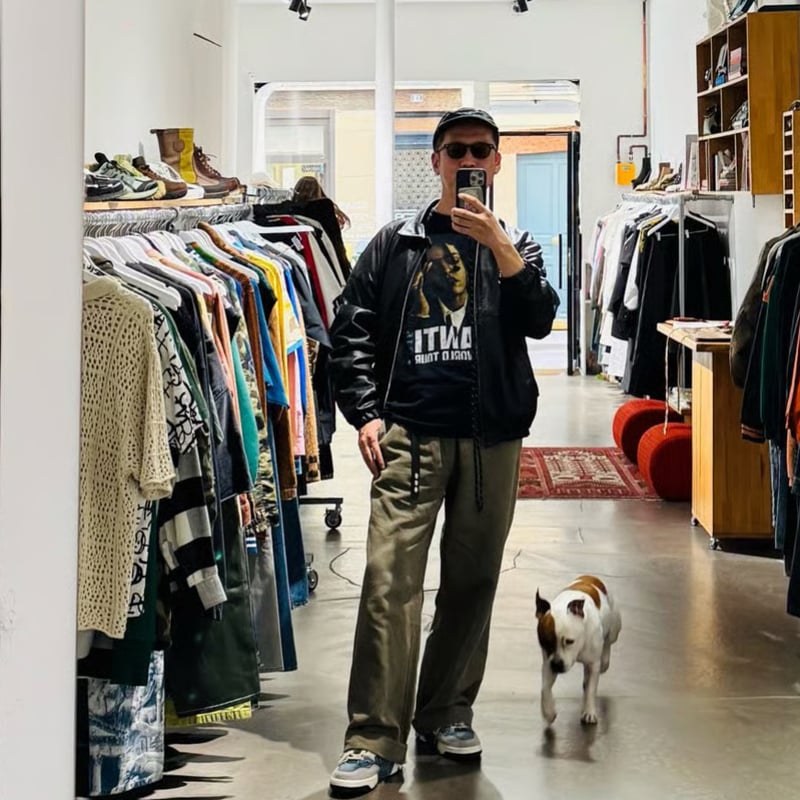 3月末お届け予定分_Fragments of Vintage Leather_Zip-up J