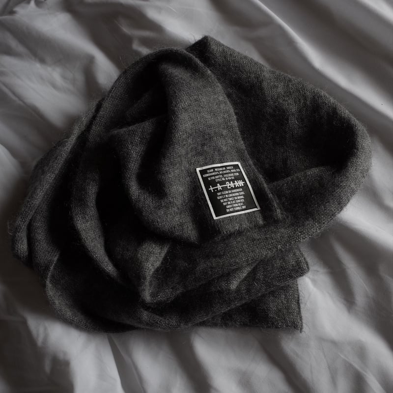 Kid Mohair Neckwear Scarf 