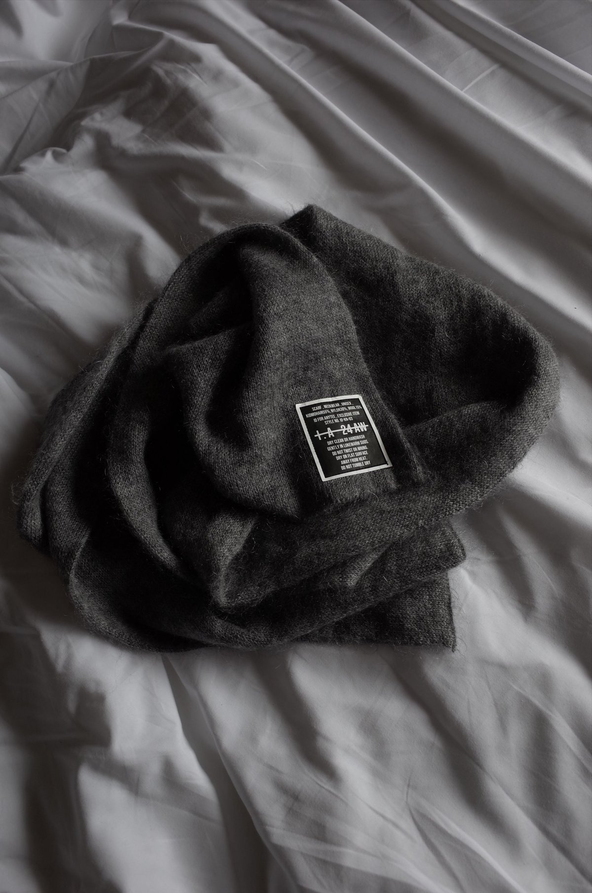 Kid Mohair Neckwear Scarf 