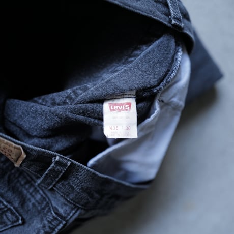 [W36 L30] 501_90s_Levi's  Sulfur Black_no.3