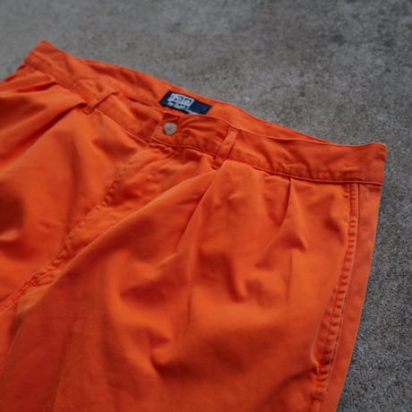 [W38] POLO CHINO SHORTS 2tuck_90s vintage