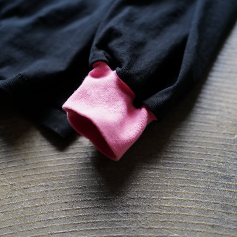 新品 anytee Black Pink Two Tone Hoodie 2XL anytee classics] 
