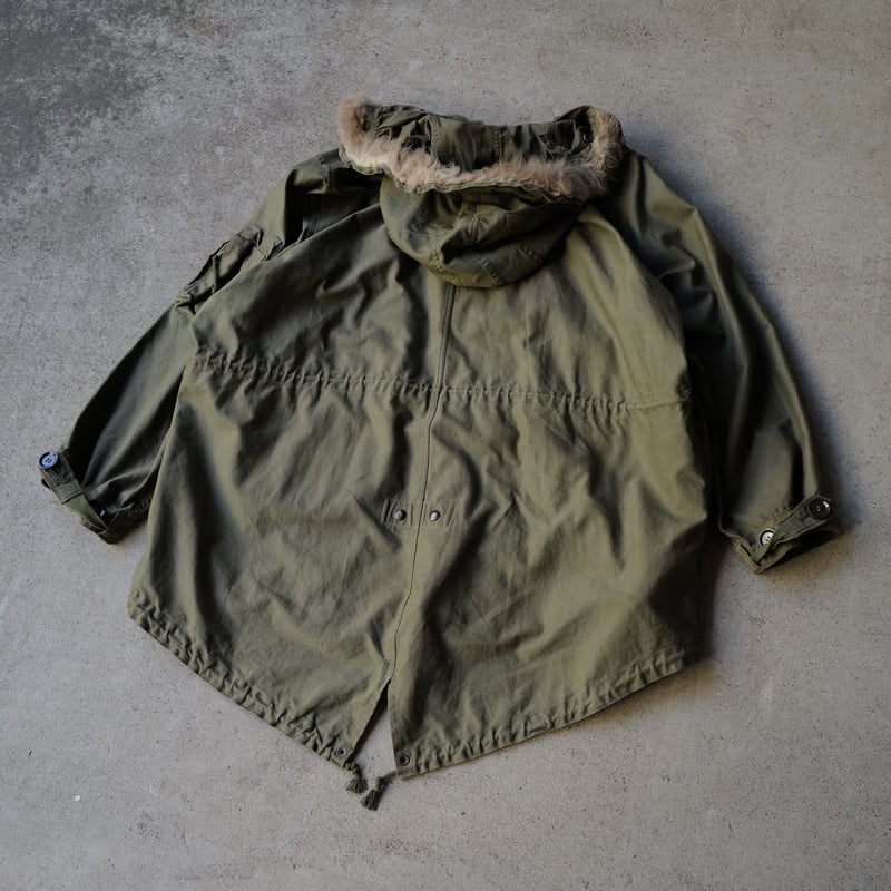 COOTIE コヨーテファー モッズコート Fishtail Parka M48 L］M48