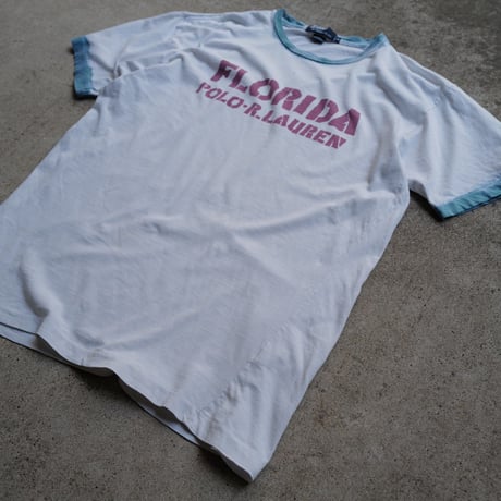 ［M］Ralph Lauren USA vintage Tee_FLORIDA CHARITY 1992