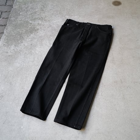 ［W40 L30］Levi's 505_Sulfur Black_Orange Tab_deadstock_no.2