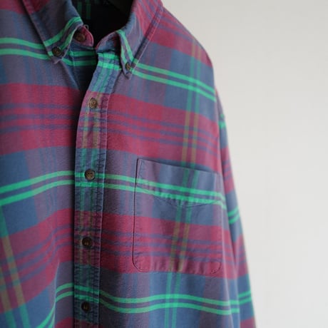 ［L］Old GAP_90s vintage_check shirt